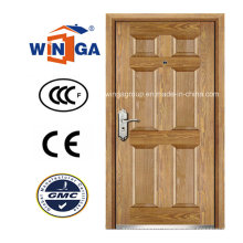 Art Style Winga Security Steel MDF Veneer Armored Door (W-B3)